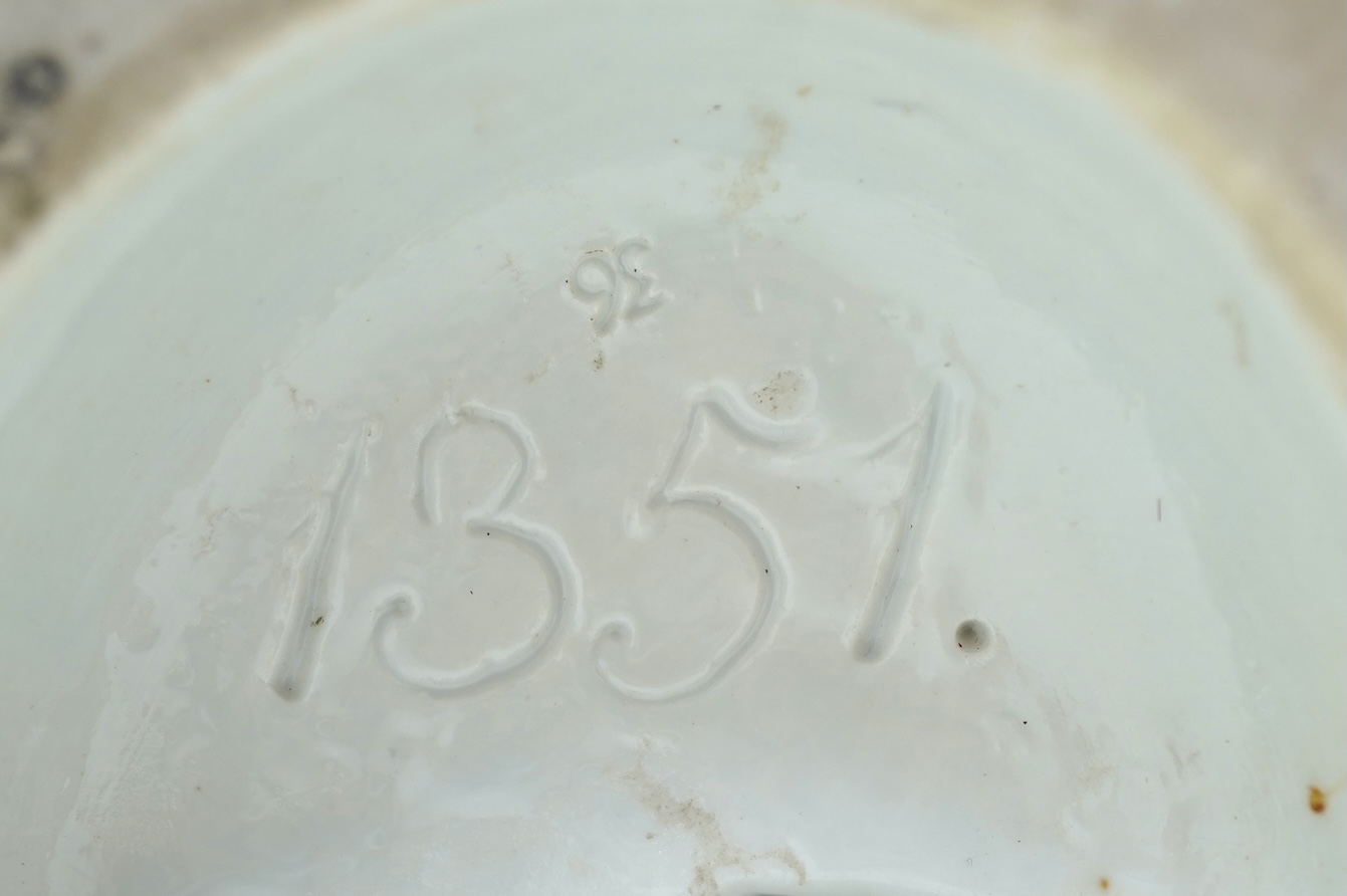 A pair of large Meissen figures of musicians, 19th century